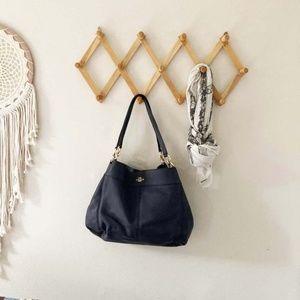 Coach Dark Gray Lexy Bag